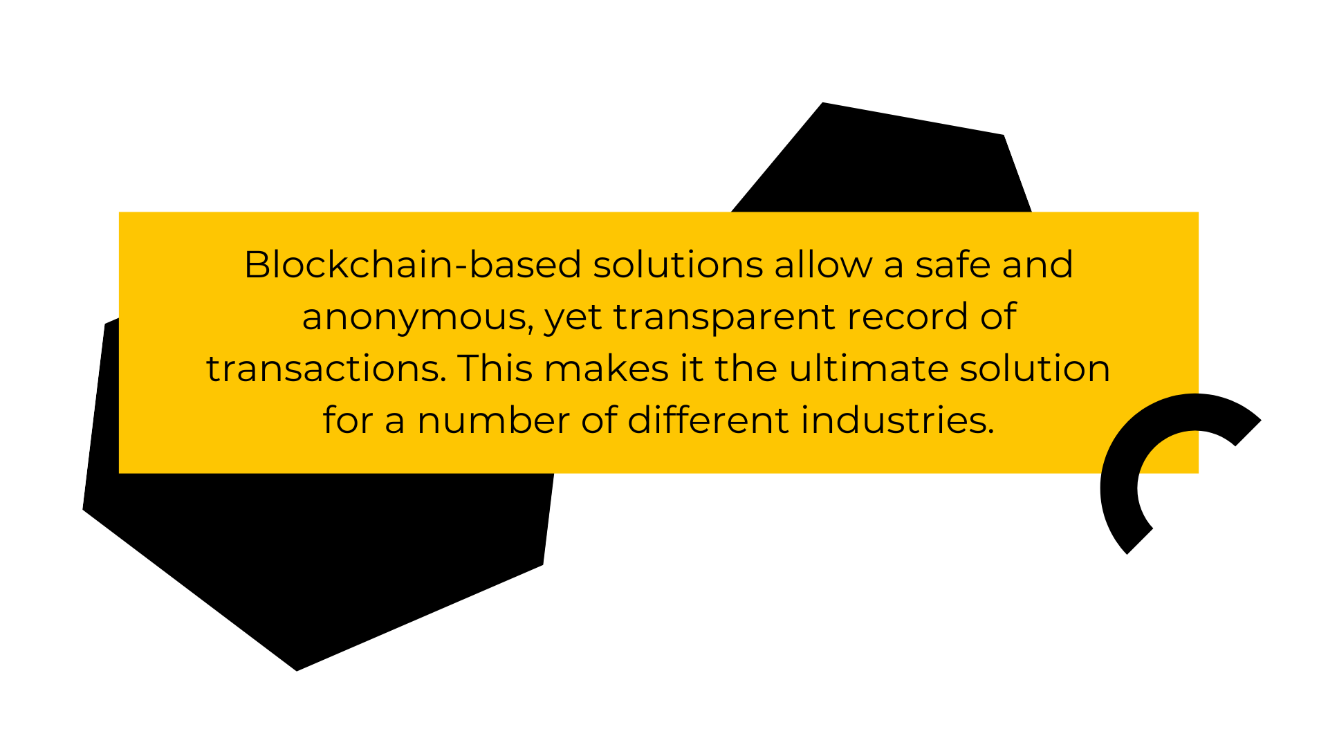 blockchain-based solutions